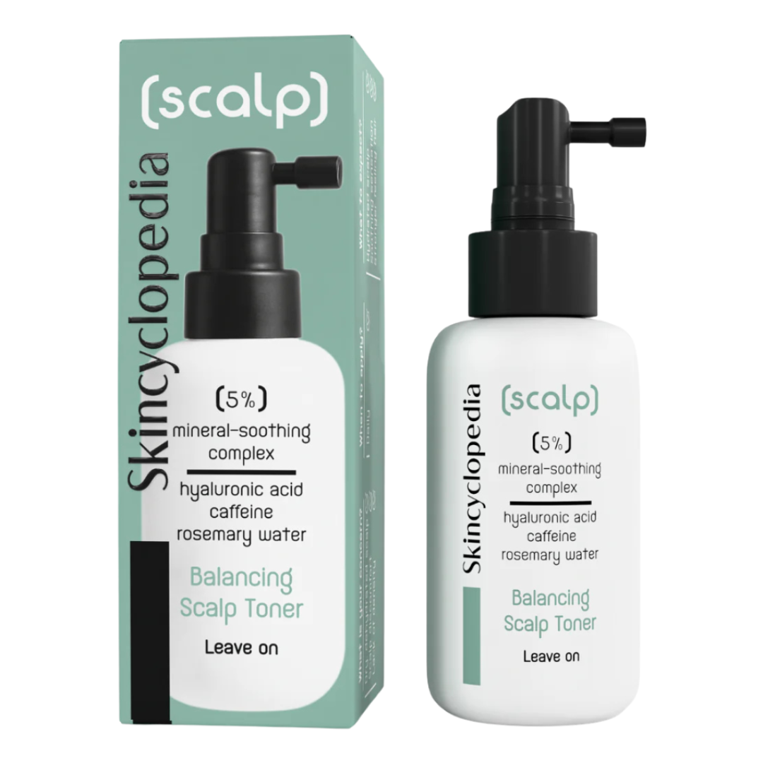 Toner pentru hidratare, improspatare si echilibrarea scalpului, 100 ml, Skincyclopedia