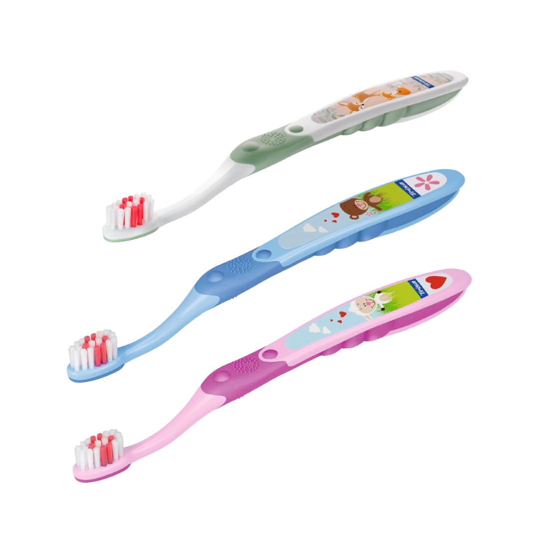 Periuta de dinti manuala Baby 0-3 ani, diverse culori, 1 bucata, Trisa
