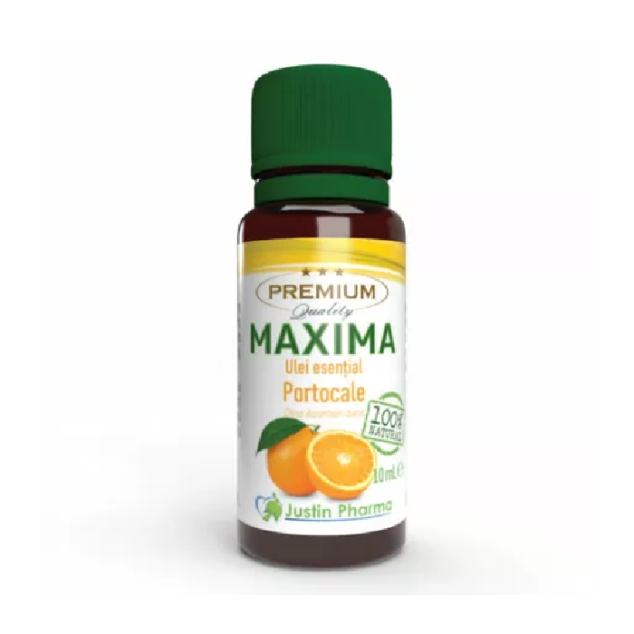 Ulei esential de portocale pentru uz extern, 10 ml, Justin Pharma