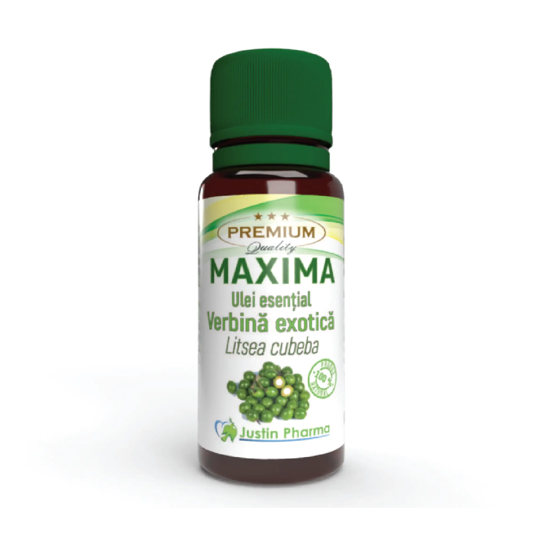 Ulei esential Verbina Exotica, uz extern, 10 ml, Justin Pharma