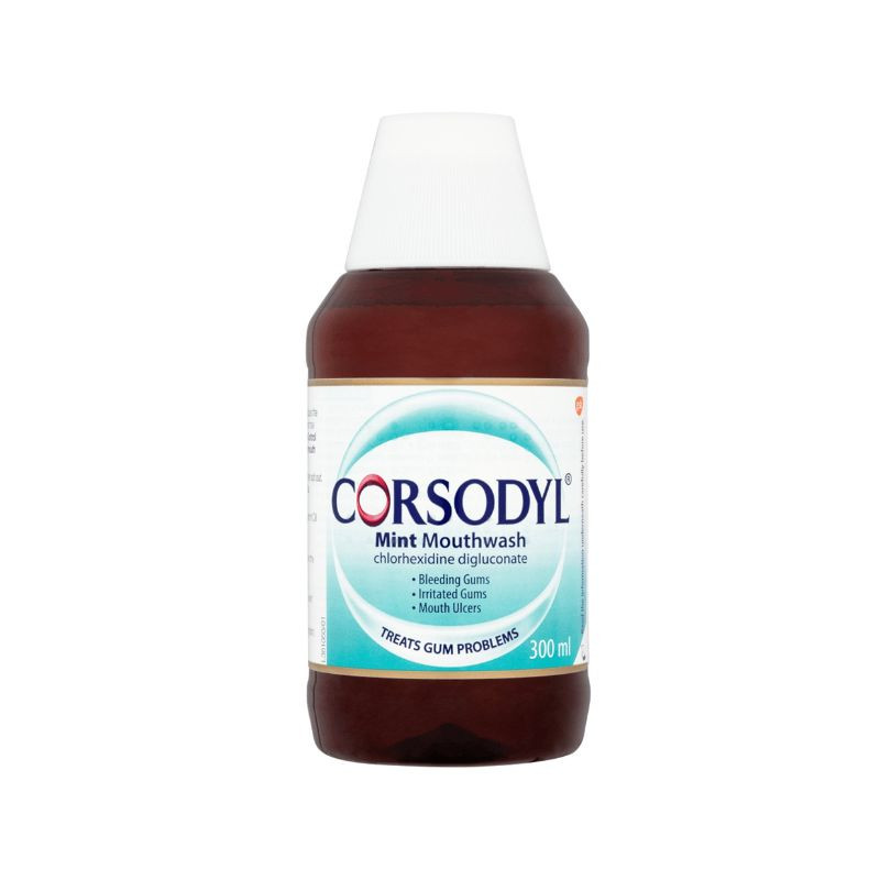 Corsodyl mouthwash mint, 300 ml
