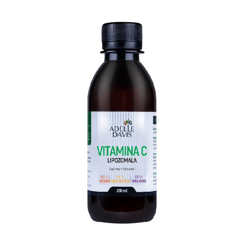 Vitamina C Lipozomala, 200 ml, Adelle Davis