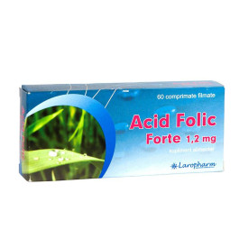 Acid folic Forte Laropharm 1,2 mg , 60 comprimate