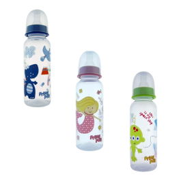 Biberon R0110, diverse culori, 250 ml, Primii Pasi