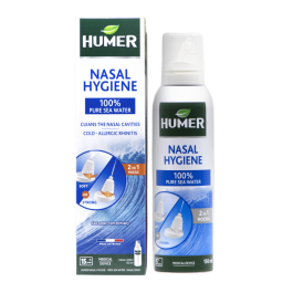Spray nazal cu apa de mare pentru adulti, 150 ml, Humer