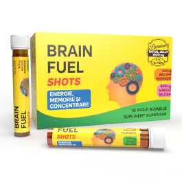 Loop Brain Fuel Royal Brain Fuel Shots, 10 fiole buvabile, Justin Pharma