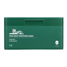Set masti calmante pentru fata Cica Daily Soothing, 30 bucati, VT Cosmetics