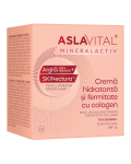 Crema hidratanta si fermitate cu colagen SPF15, ten sensibil, 50ml, Aslavital