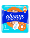 Absorbante Ultra Day, marimea 1, 40 bucati, Always