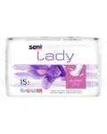 Absorbante urologice pentru incontinență Lady Super, 15 bucati, Seni 