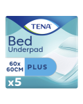 Protectie pentru pat Bed Plus, 60x60 cm, 5 bucati, Tena