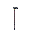 Baston reglabil din aluminiu, Floral Roz, JL920L