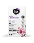 Benzi depilatoare pentru fata, 12 benzi+2 servetele post-epilare, Body Natur