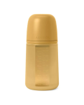 Biberon din silicon SX Pro Colour Essence, debit mediu, mustar, 240 ml, Suavinex 