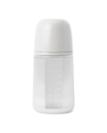 Biberon din silicon SX Pro Colour Essence, debit mediu, transparent, 240 ml, Suavinex 