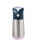Cana termos cu pai, 12 luni+, Indigo/Roz, 350 ml, B.Box