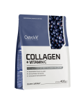 Colagen cu Vitamina C, aroma de coacaze negre, 400g, OstroVit