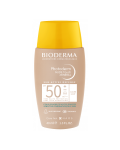 Fluid cu protectie solara SPF 50+ Mineral Photoderm Nude Touch, Deschis, 40 ml, Bioderma