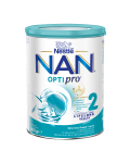 Formula de lapte praf Nan 2 Optipro HMO, 6-12 luni, 800 g, Nestle