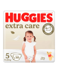 Scutece Extra Care Marimea 5, 11-25kg, 50 bucati, Huggies