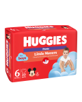  Scutece chilotel, Baieti, Marimea 6, 15-25 kg, 30 bucati, Huggies