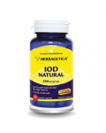 Iod natural, 500mcg, 30 capsule, Herbagetica