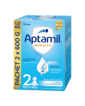 Formula de lapte praf Nutri Biotik 2, 6-12 luni, 1200 g, Aptamil