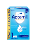 Formula de lapte praf Nutri Biotik 1, 0-6 luni, 1200 g, Aptamil