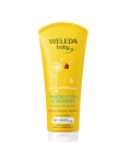 Lotiune de curatare si sampon cu galbenele Baby, 200 ml, Weleda