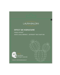 Masca servetel hidratanta 23 ml, Laura Baldini