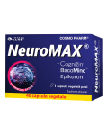 Neuromax + Cognizin® & BacoMind™️ Performanta Cerebrala, 40 capsule, Cosmopharm