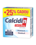 Calcidin 600mg, 56 + 14 comprimate, Zdrovit