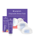 Kit HPA Lanolin Crema mameloane 40 ml + Tampoane de san 24 bucati, Lansinoh