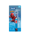 Periuta de dinti electrica Vitality Pro Kids Spider-Man, pentru copii 3+ ani, Oral-B