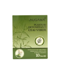 Plasturi detoxifianti cu ceai verde, 10*12 cm, 10 bucati, Augama