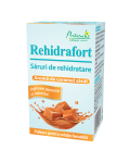 Saruri de rehidratare aroma caramel sarat, Rehidrafort, 10 plicuri, Naturalis