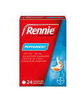 Rennie Peppermint, 24 comprimate masticabile, Bayer