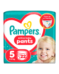 Scutece chilotel Active Baby Pants, marimea 5, 11-17 kg, 22 bucati, Pampers