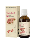Tinctura de valeriana fara alcool, 50ml, Dacia Plant