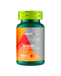 Vitamina D-5000, 120 capsule, Adams