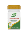 Vitamina D3 2000 UI, Nature's Way, 120 capsule moi, Secom