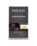 Vopsea de par permanenta fara amoniac, 7.15 Blond Ciocolatiu Rece, Color in Oil, 135 ml, Noah