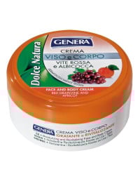 Genera crema pentru ten & corp cu Struguri Rosii si Caise x 160 ml