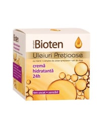 BIOTEN 24h Crema Hidratanta Uleiuri ten uscat, 50 ml