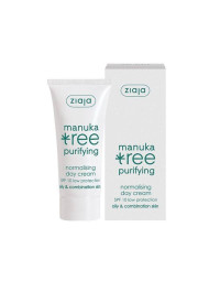 ZIAJA Manuka Tree- Crema de zi normalizatoare SPF10, 50 ml