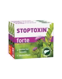 Stoptoxin forte, 30 capsule 3 la pret de 2