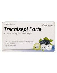 Trachisept Forte, 20 comprimate de supt