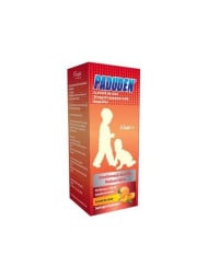 Paduden cu aroma de caise 20 mg/ml, 100 ml suspensie orala