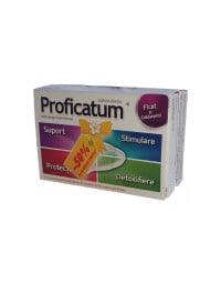 Pachet Proficatum, 30 tablete 1+1 50%