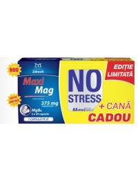 Zdrovit Maximag, 2 x 30 comprimate + cana CADOU
